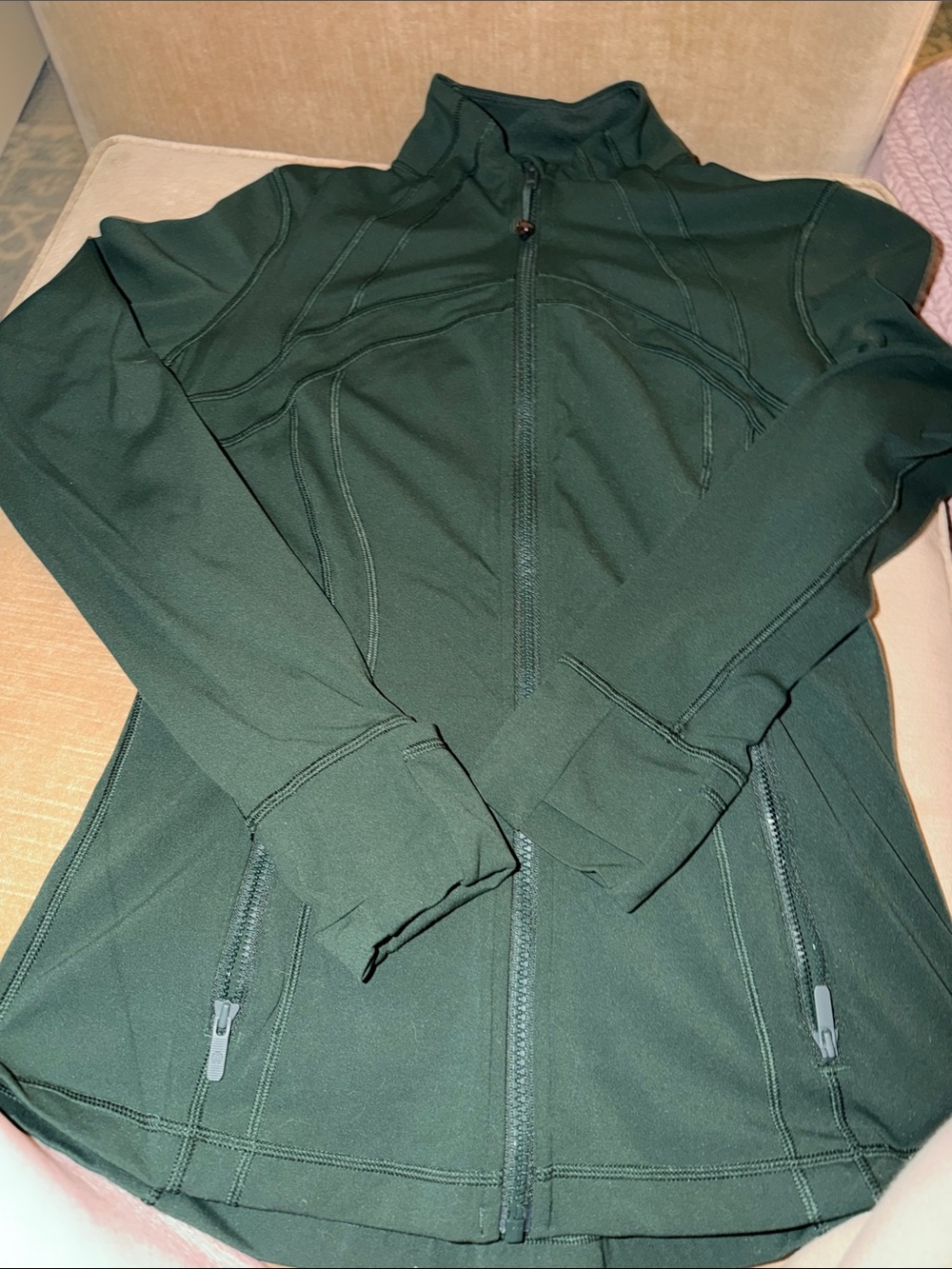 lululemon athletica Forest Green Full-Zip Performance Jacket